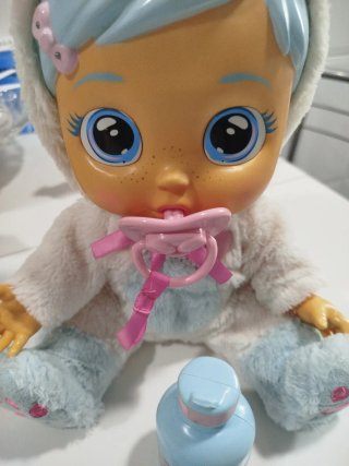 Bebé Llorón Cristal con accesorios