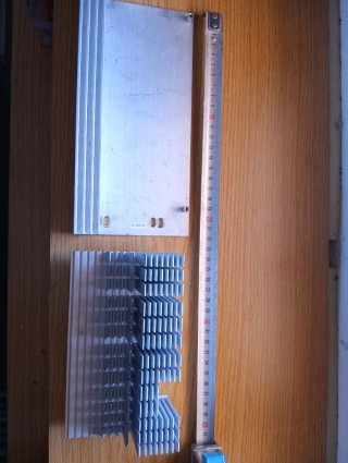 Lote Disipadores Perfil Aluminio