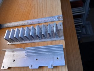 Lote Disipadores Perfil Aluminio