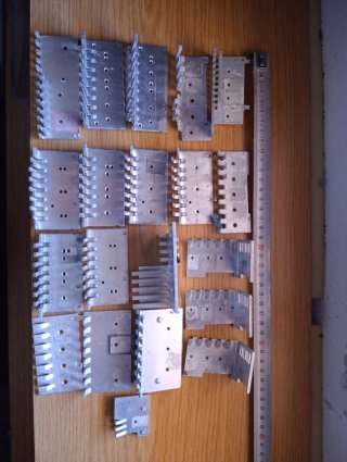 Lote Disipadores Perfil Aluminio
