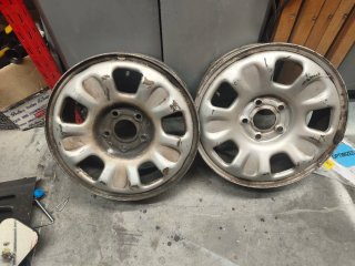 2 Llantas Acero Renault Dacia Duster