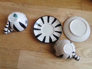 Set colazione gatti in ceramica