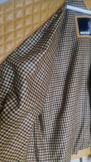 Chaqueta de Piel Tommy Hilfiger Beige