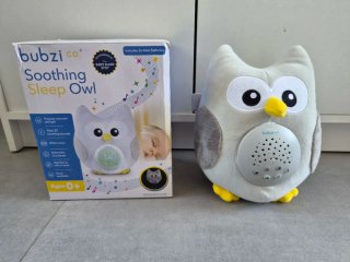 Búho Peluche Sonidos y Luz Bebé