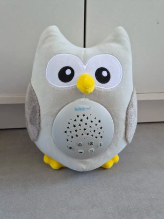 Búho Peluche Sonidos y Luz Bebé