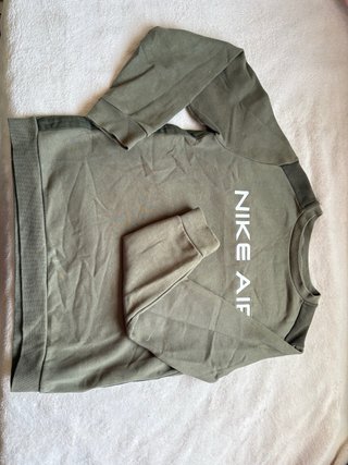 Sudadera Nike Air Verde Militar