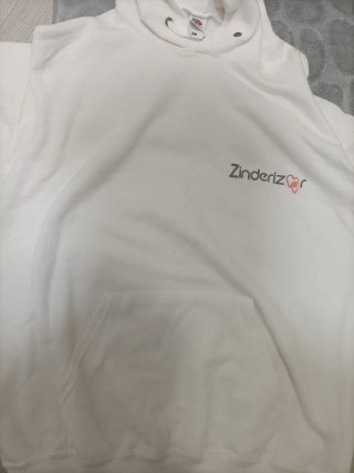 Sudadera Fruit of the Loom Blanca