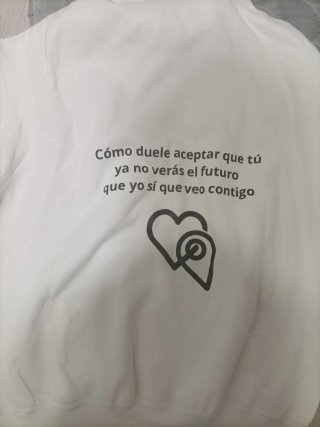 Sudadera Fruit of the Loom Blanca