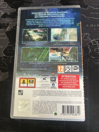 Avatar The Game PSP Essentials