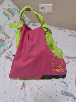 Patines en línea rosas para niña Oxelo