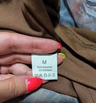 Vestido mini estampado