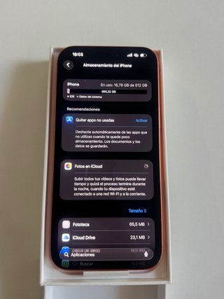 iPhone 17 Pro Max 512 GB Naranja