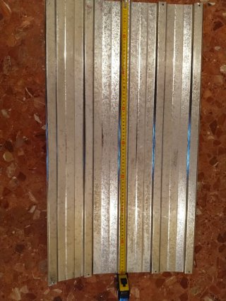 Chapas metálicas para construcción de Leroy Merlín
