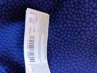 Vestido Mango Azul Talla M