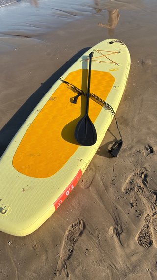 Tabla de paddle surf naranja