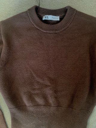 Jersey Zara marrón