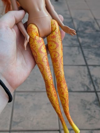 Muñeca Barbie pelo naranja