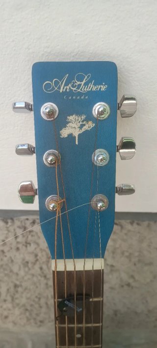 Guitarra Acústica Azul
