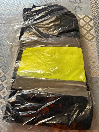 Pantalón Alta Visibilidad Verano Negro/Amarillo