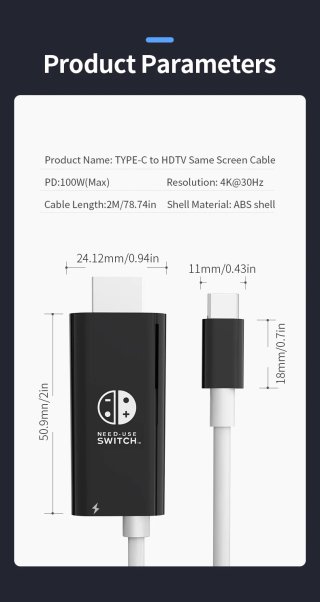Docking Station per vedere Nintendo Switch alla tv