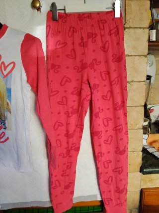Pigiama Barbie bambina tg 7/8 anni