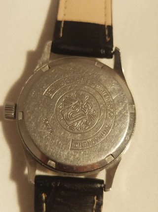 Reloj Yema Años 60 - Esfera Plateada