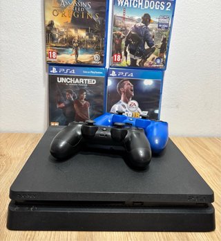 PS4 + 2 Mandos Inalambricos