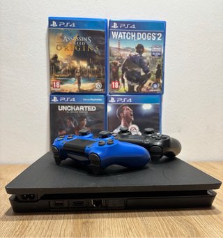 PS4 + 2 Mandos Inalambricos