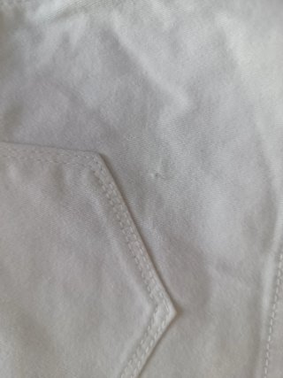 Short vaquero blanco Lefties talla 36 básico