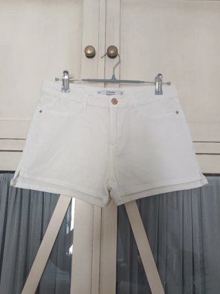 Short vaquero blanco Lefties talla 36 básico
