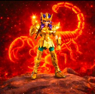 Blokees Saint Seiya Miro Scorpio Galaxy Ver 02