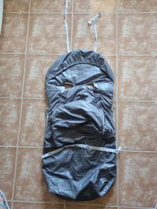 Funda Silla Paseo Invierno Gris Lunares