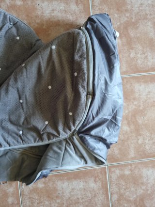 Funda Silla Paseo Invierno Gris Lunares
