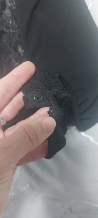 Body de encaje negro