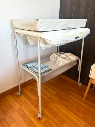 Bañera cambiador bebé