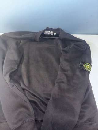 Sudadera Stone Island Negra Talla S Adulto
