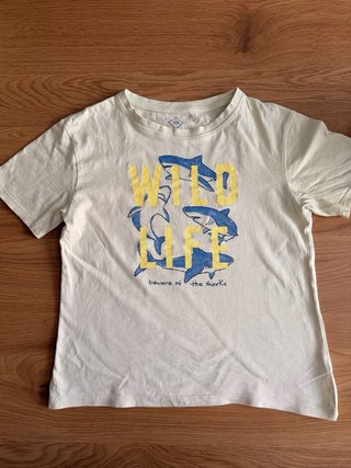 Lote 5 Camisetas Niños Estampadas talla 7-8 años