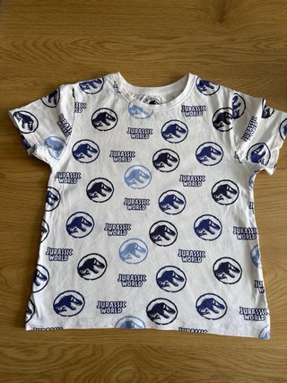 Lote 5 Camisetas Niños Estampadas talla 7-8 años