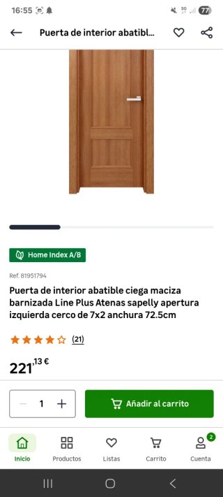 PUERTAS ATENAS SAPELLY Izquierda