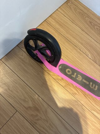 Patín Micro Plegable Infantil Rosa