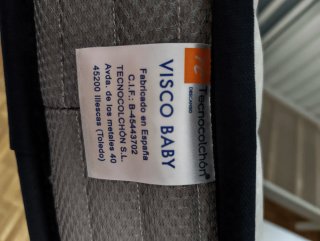 Cuna evolutiva IKEA SUNDVIK + colchón Visco Baby