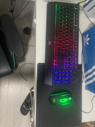 Teclado, Ratón y Alfombrilla Mars Gaming RGB