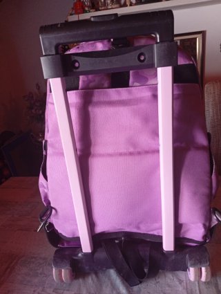 Mochila Totto Morada Camuflaje