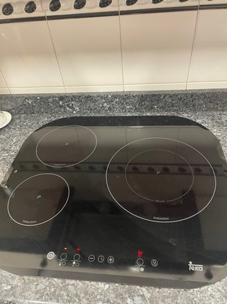 Placa Inducción Teka Negra