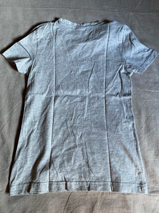 Camiseta Puma Gris Manga Corta