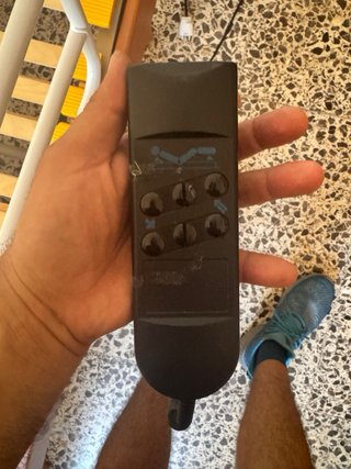 Cama articulada eléctrica de madera