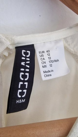 Vestito in pizzo bianco panna