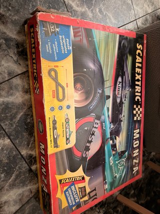 Circuito Scalextric Monza TecniToys + Cuentavuelta