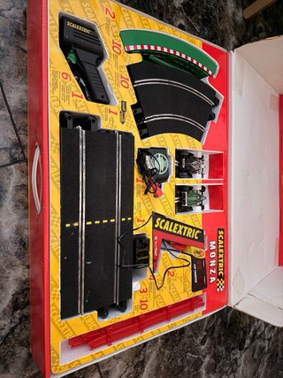 Circuito Scalextric Monza TecniToys + Cuentavuelta