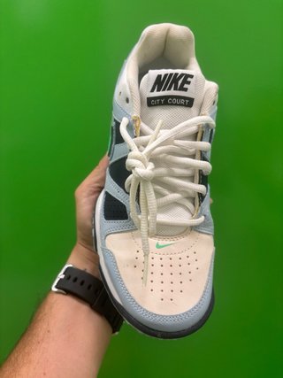 Zapatillas Nike Padel Verde y Blanco